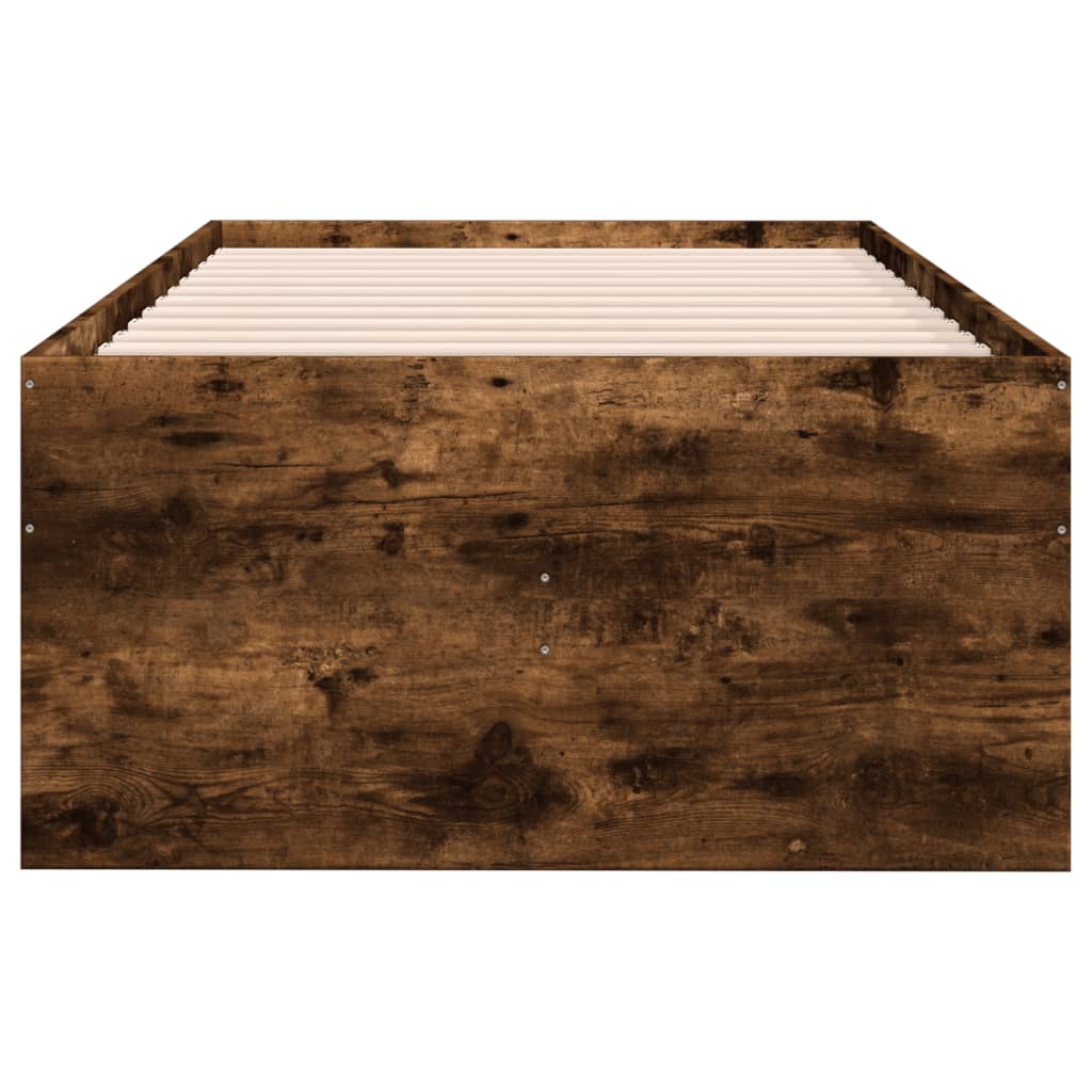 Dnevni krevet s ladicama bez madraca boja hrasta 90x190 cm