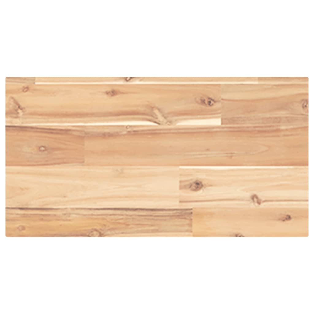 Plutajuća polica 40x20x2 cm Neobrađeno puno drvo akacije