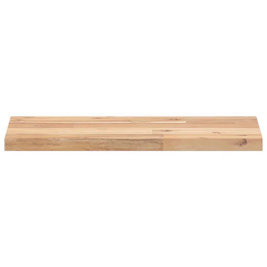 Plutajuća polica 40x20x2 cm Neobrađeno puno drvo akacije