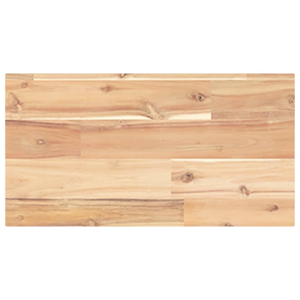 Plutajuća polica 60x20x2 cm Neobrađeno puno drvo akacije