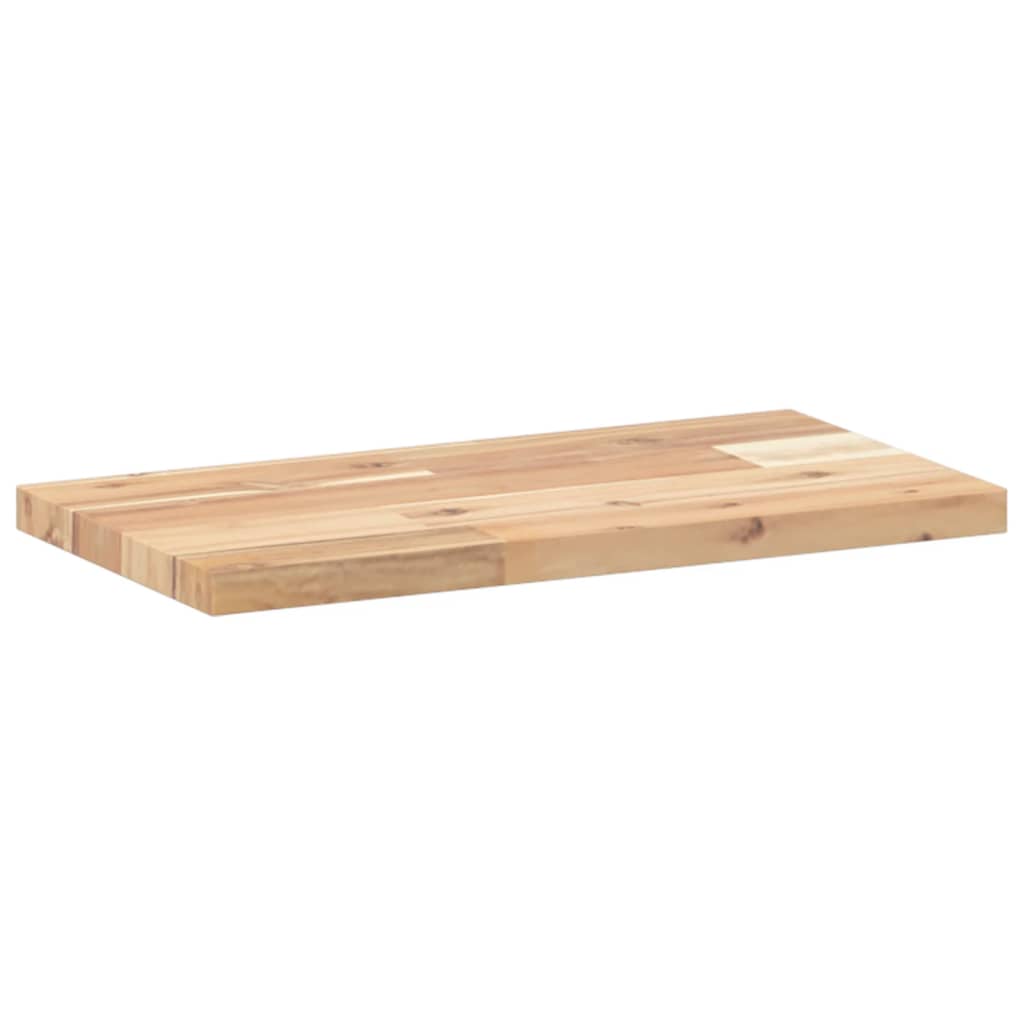 Plutajuća polica 60x20x2 cm Neobrađeno puno drvo akacije
