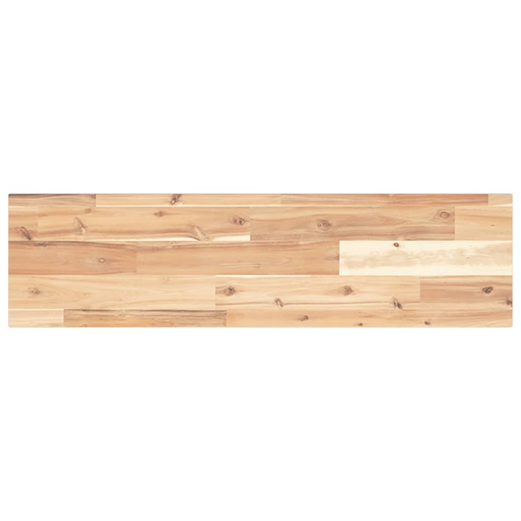 Plutajuća polica 80x20x2 cm Neobrađeno puno drvo akacije