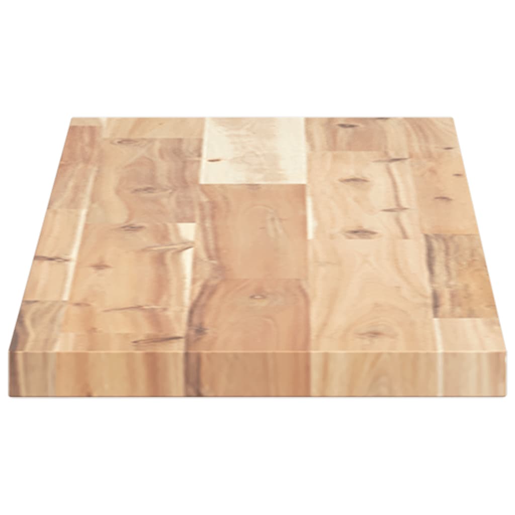 Plutajuća polica 80x20x2 cm Neobrađeno puno drvo akacije
