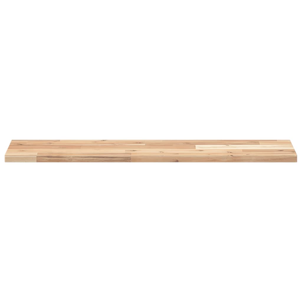 Plutajuće police 3 kom 100x20x2 cm Neobrađeno puno drvo akacije