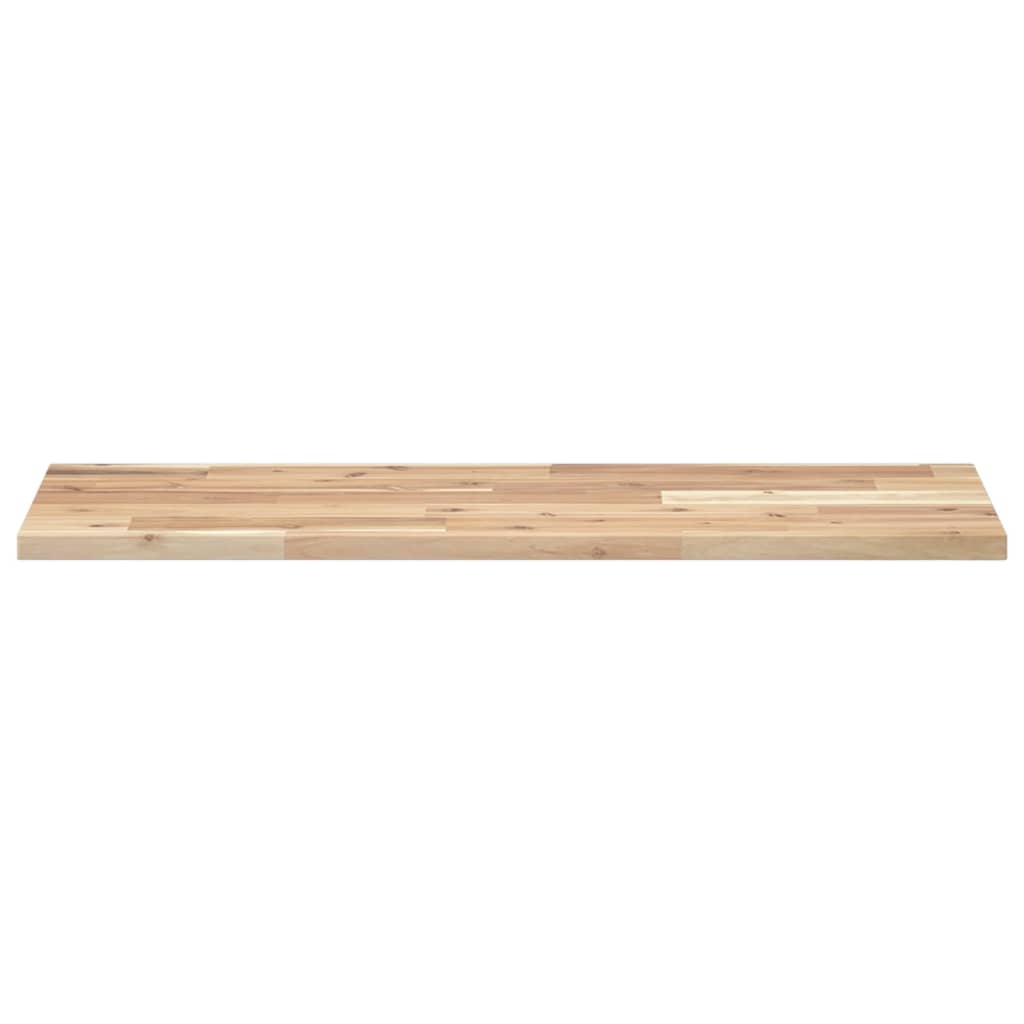 Plutajuće police 4 kom 100x30x2 cm Neobrađeno puno drvo akacije