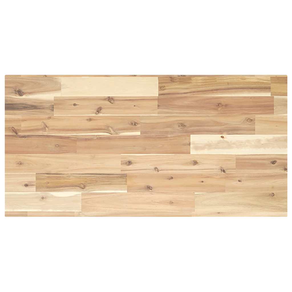Plutajuća polica 80x40x2 cm Neobrađeno puno drvo akacije