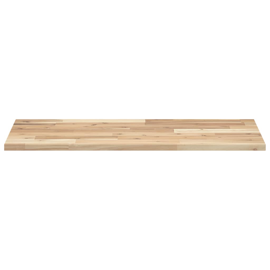 Plutajuća polica 100x40x2 cm masivno neobrađeno drvo bagrema