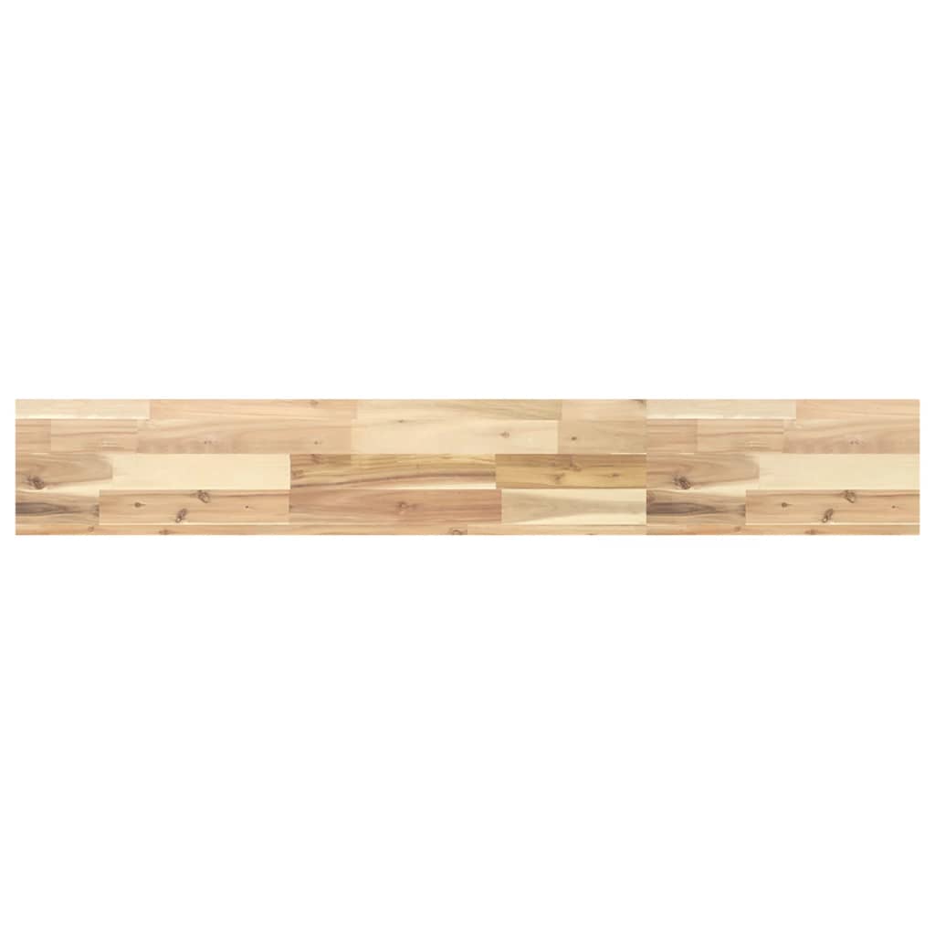Plutajuća polica 120x20x4 cm masivno neobrađeno drvo bagrema