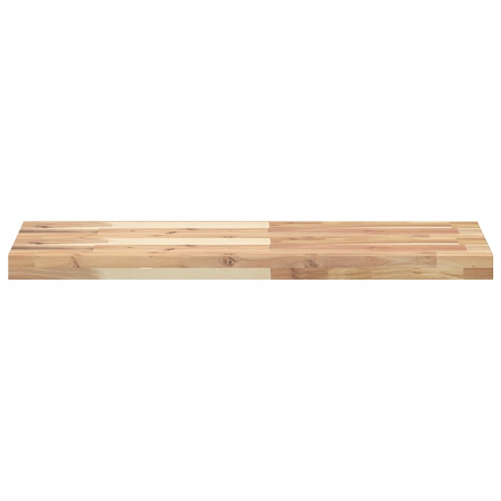Plutajuće police 4 kom 100x30x4 cm Neobrađeno puno drvo akacije