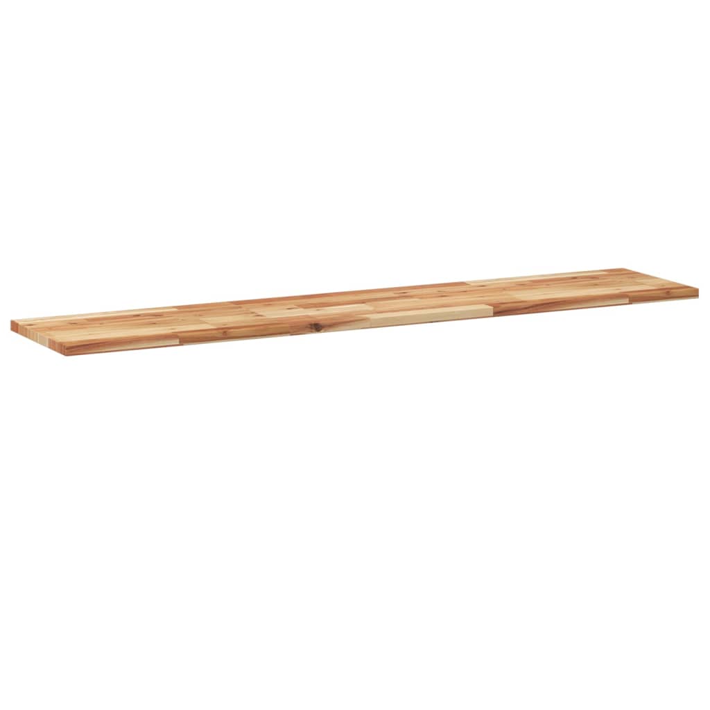 Plutajuće police 3 kom 120x30x2 cm Masivno drvo akacije s uljnim premazom