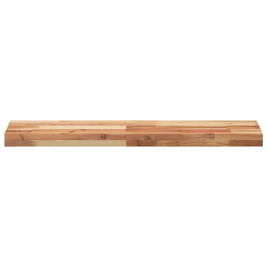 Plutajuća polica s uljnim premazom 100x20x4 cm od drva bagrema