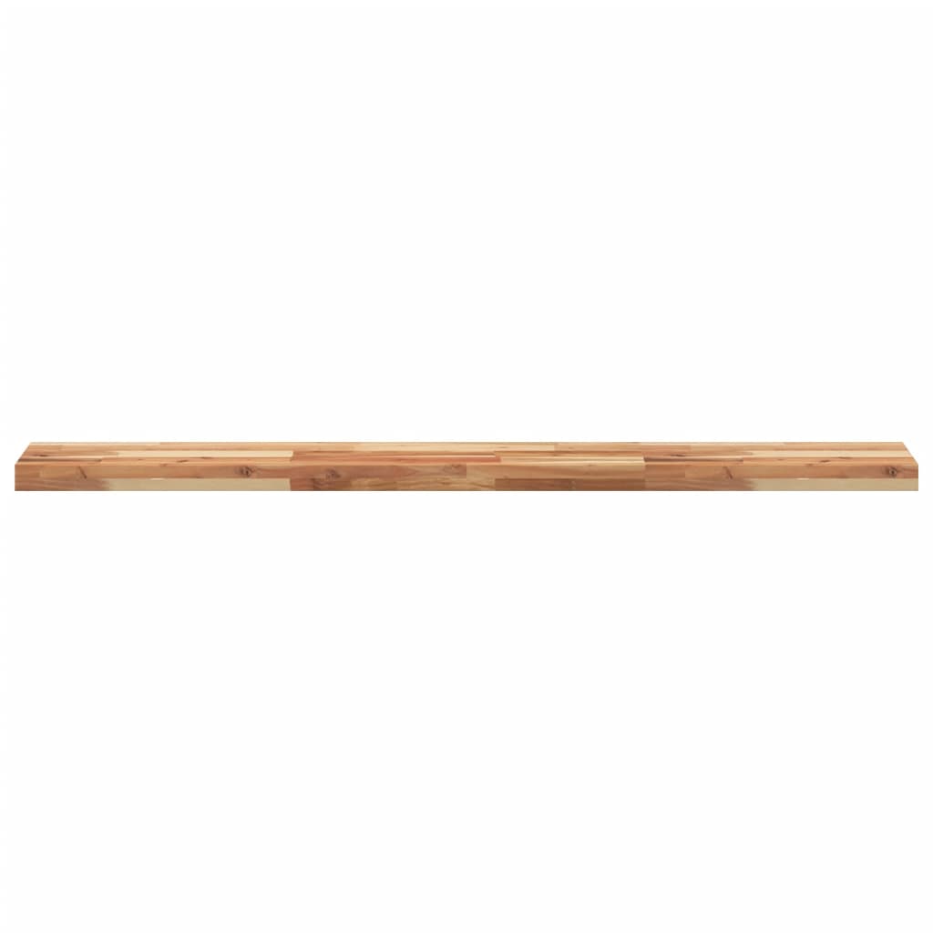 Plutajuće police 3 kom 140x20x4 cm Masivno drvo akacije s uljnim premazom