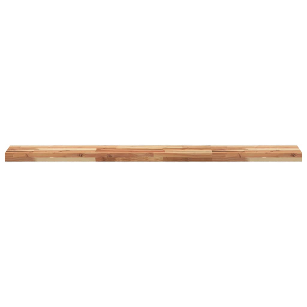 Plutajuće police 2kom s uljnim premazom 160x20x4cm drvo bagrema