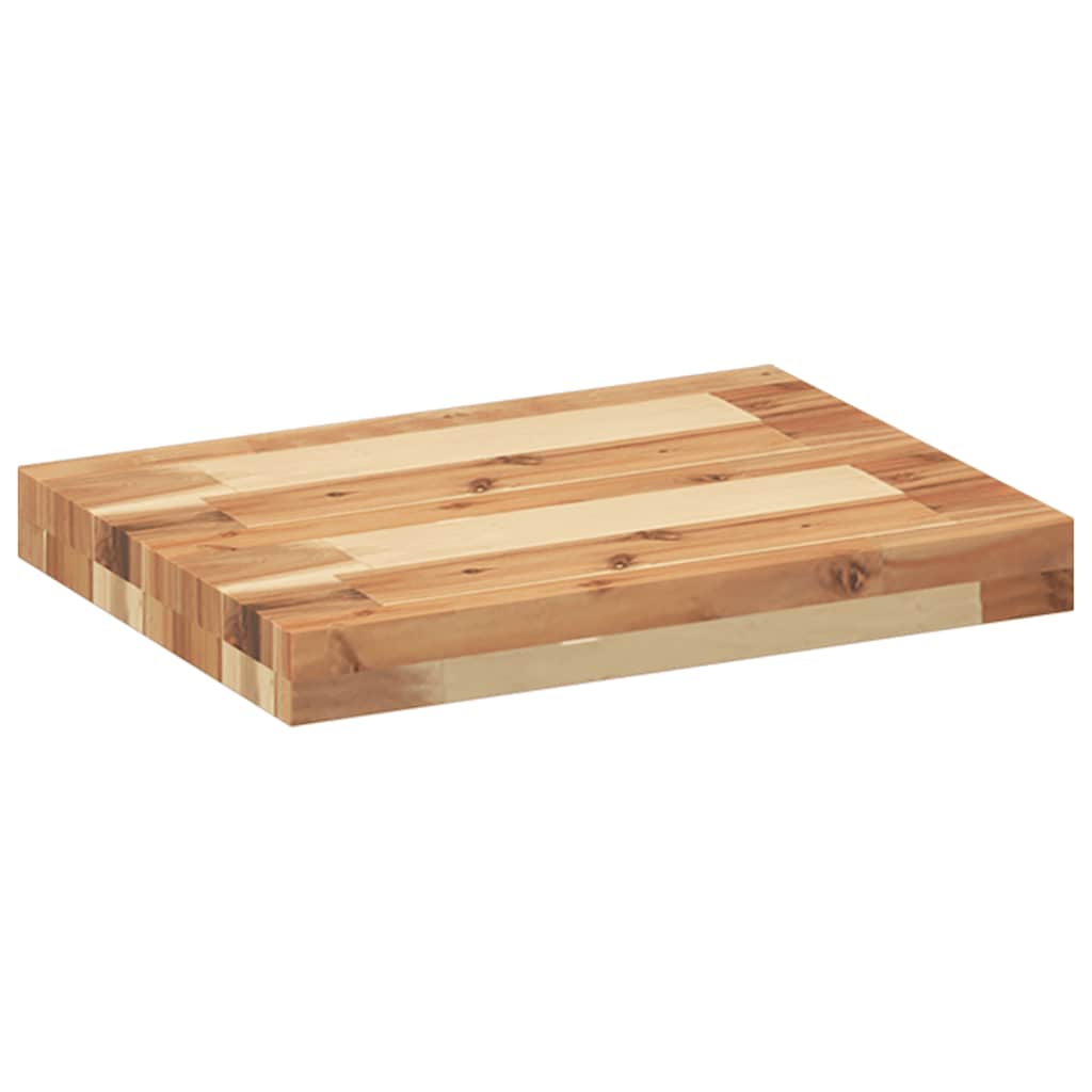 Plutajuća polica 40x30x4 cm Masivno drvo akacije s uljnim premazom