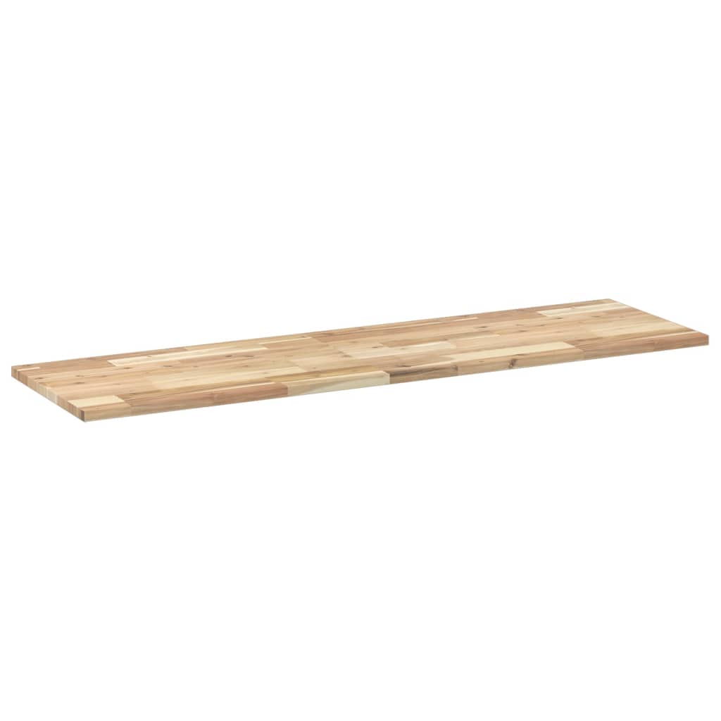 Površina za umivaonik neobrađena 160x40x2 cm od drva bagrema