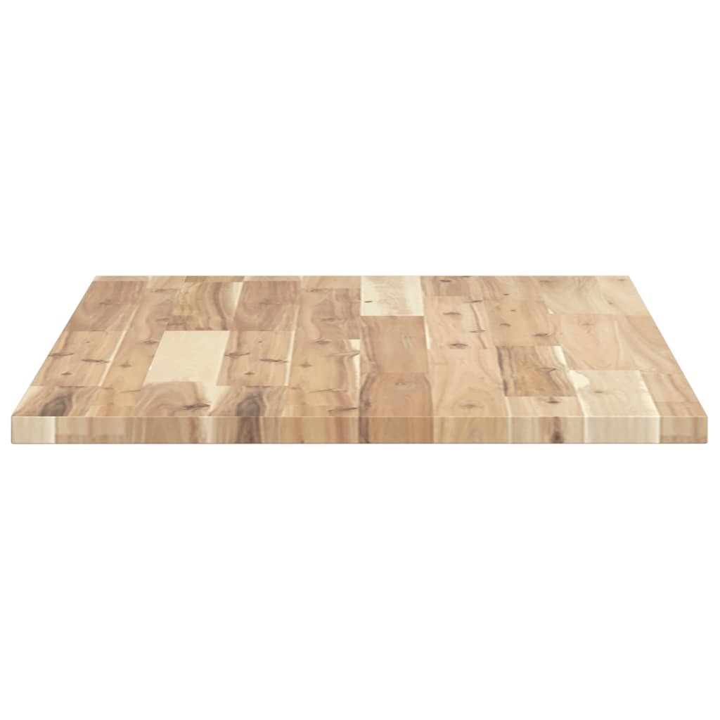 Površina za umivaonik neobrađena 80 x 50 x 2 cm od drva bagrema