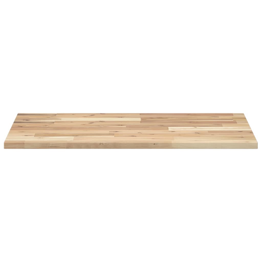 Površina za umivaonik neobrađena 100x50x2 cm od drva bagrema