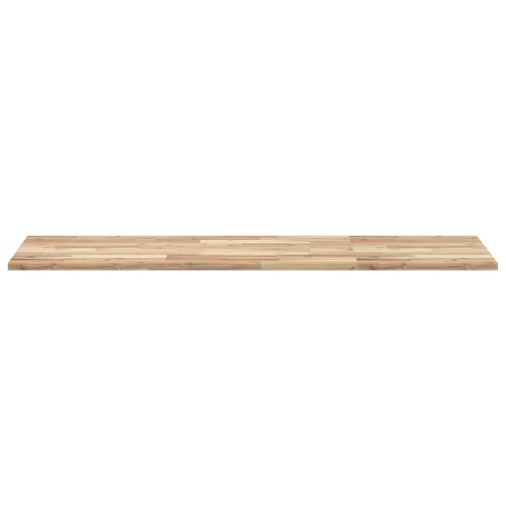 Površina za umivaonik neobrađena 160x50x2 cm od drva bagrema