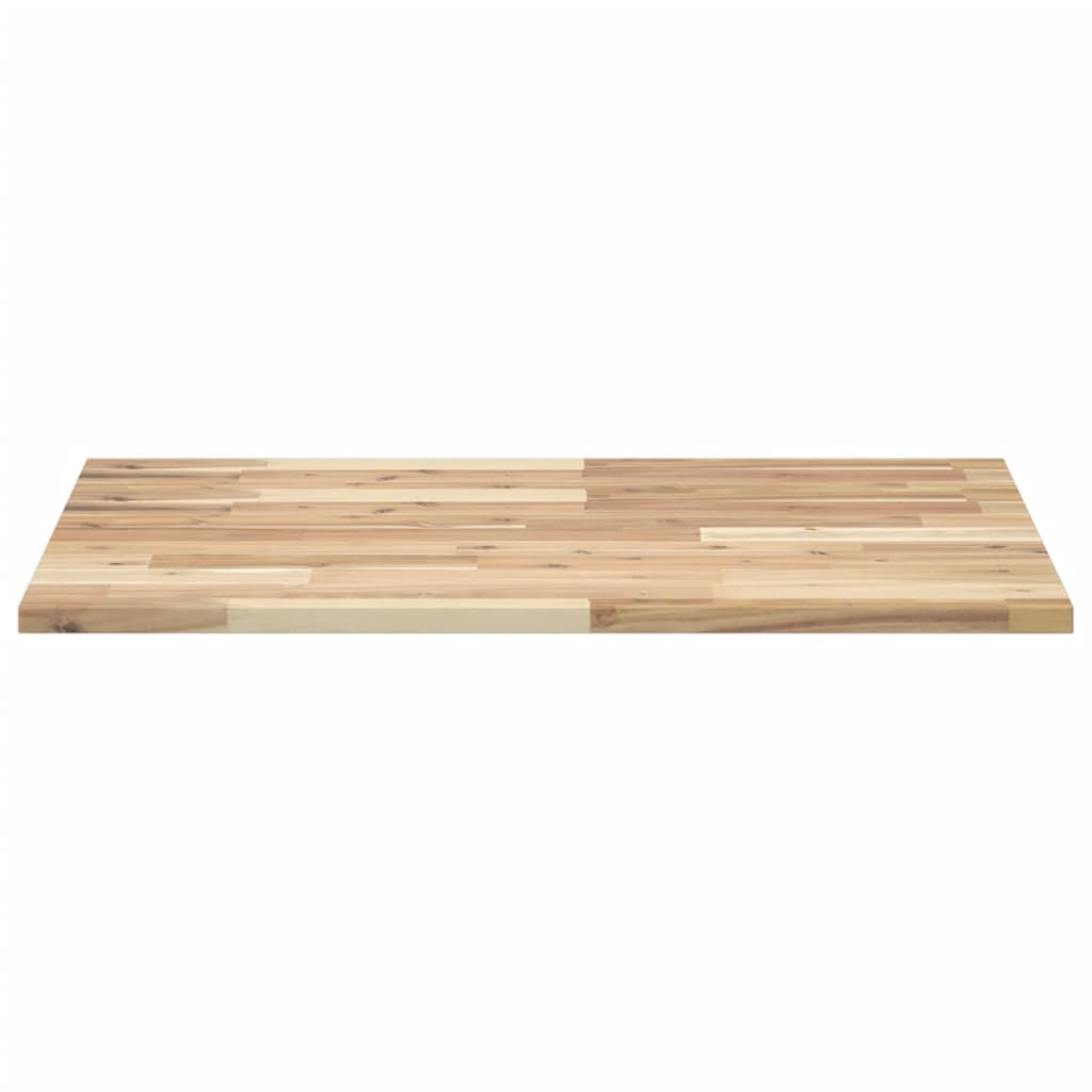 Površina za umivaonik neobrađena 100x60x2 cm od drva bagrema