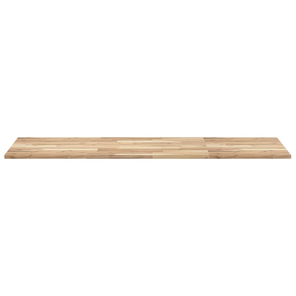 Površina za umivaonik neobrađena 140x60x2 cm od drva bagrema