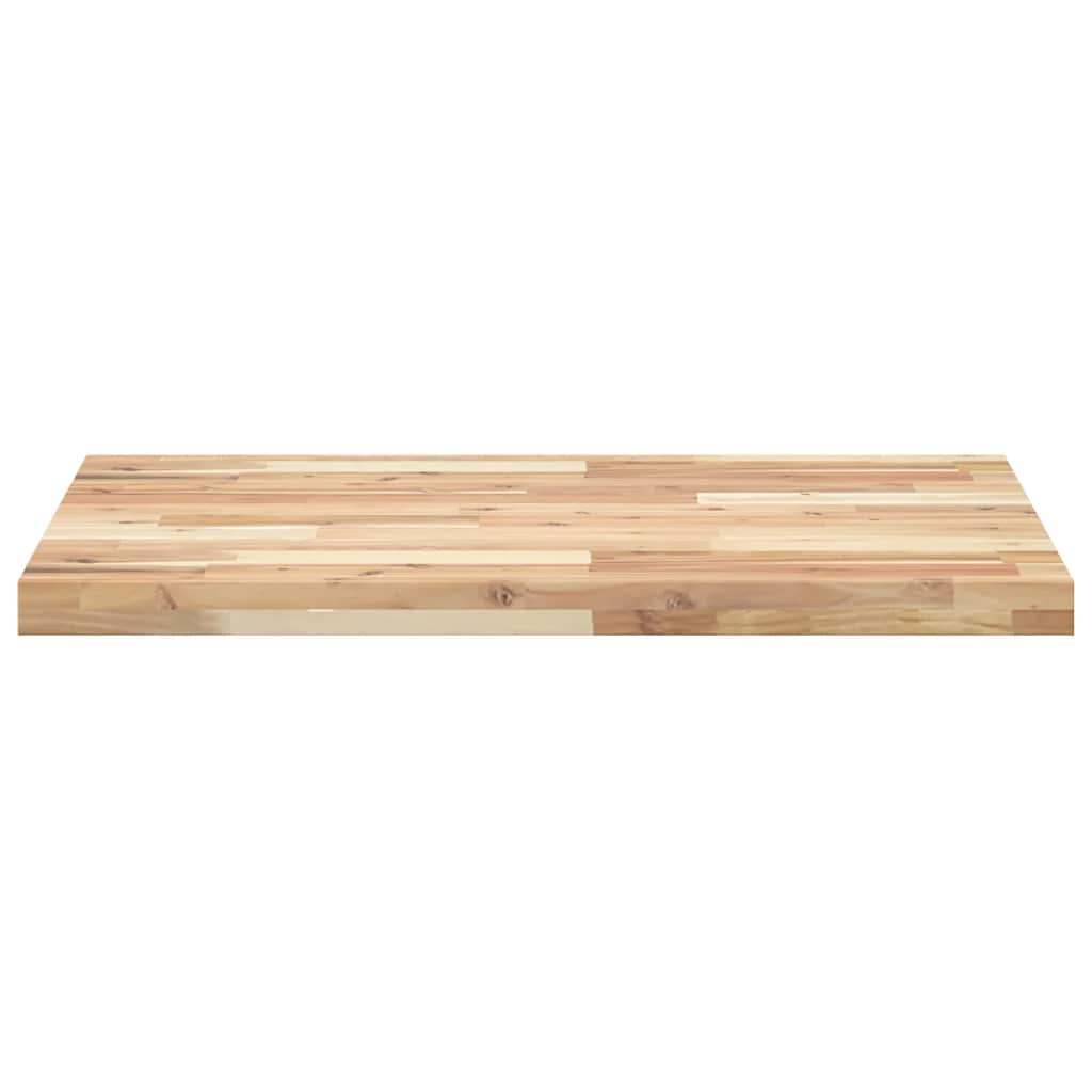 Površina za umivaonik neobrađena 100x60x4 cm od drva bagrema