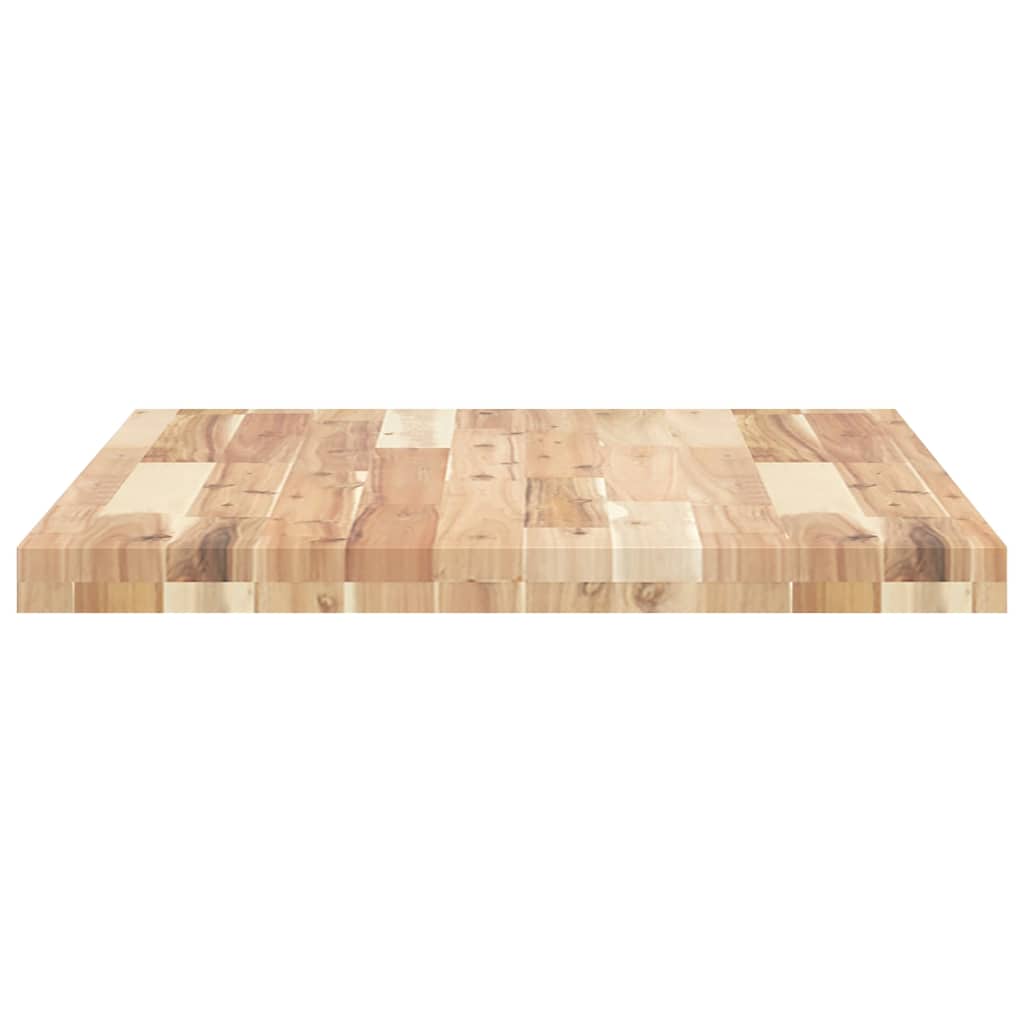 Površina za umivaonik neobrađena 100x60x4 cm od drva bagrema