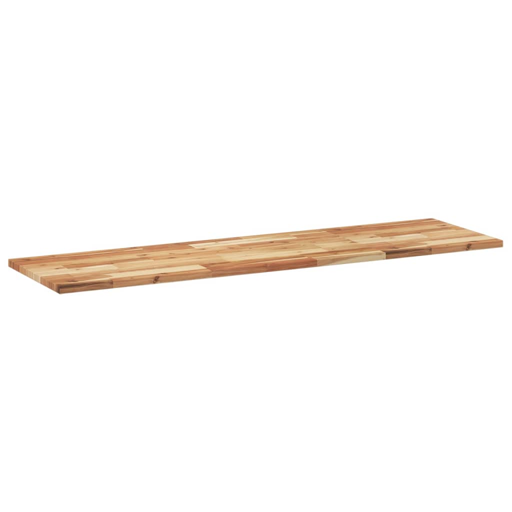 Ploča za umivaonik s uljnim premazom 140x40x2 cm drvo bagrema