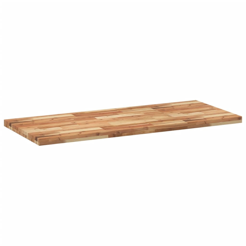 Ploča za umivaonik s uljnim premazom 120x60x4 cm drvo bagrema