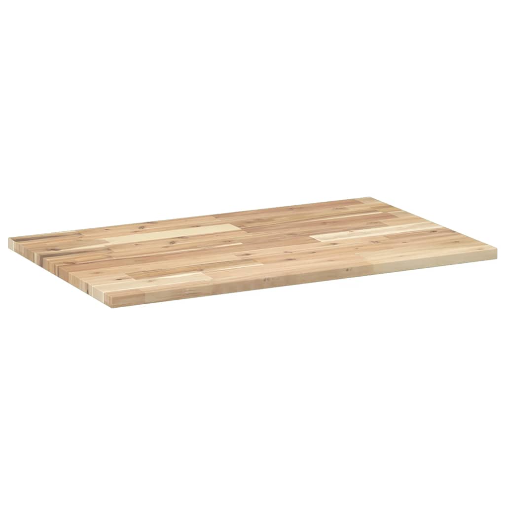 Ploča za radni stol neobrađena 100x50x2 cm od bagremovog drva