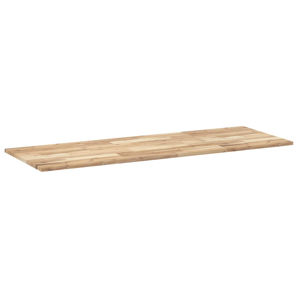 Ploča za radni stol neobrađena 140x50x2 cm od bagremovog drva
