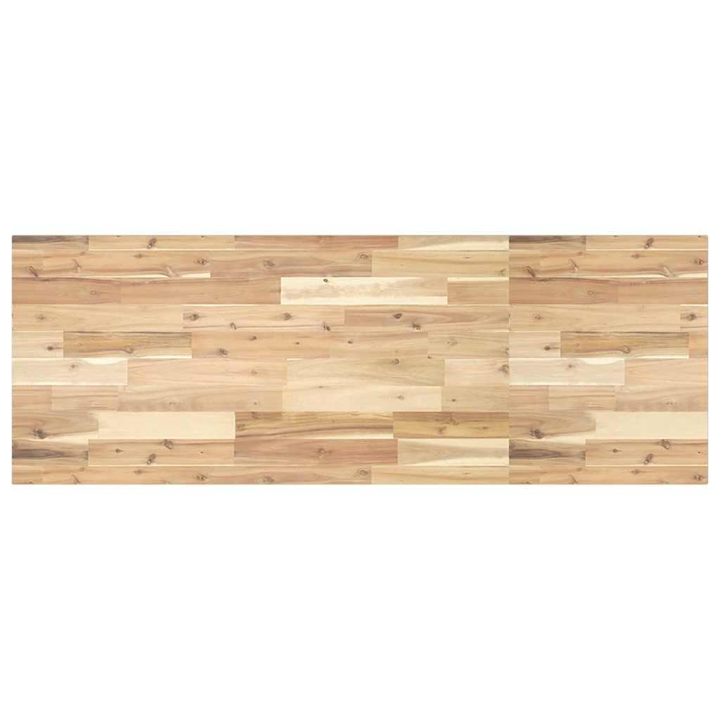 Ploča za radni stol neobrađena 160x50x2 cm od bagremovog drva