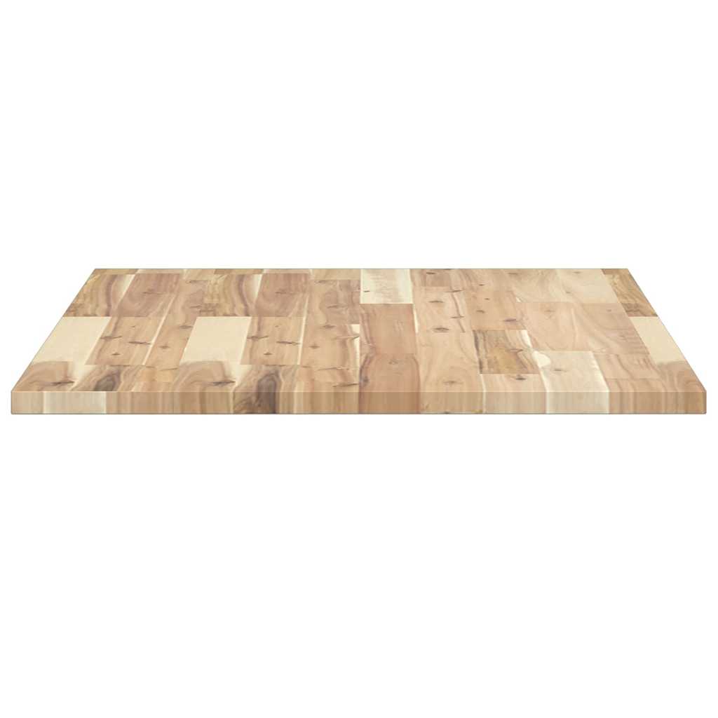 Ploča za radni stol neobrađena 80x60x2 cm od bagremovog drva