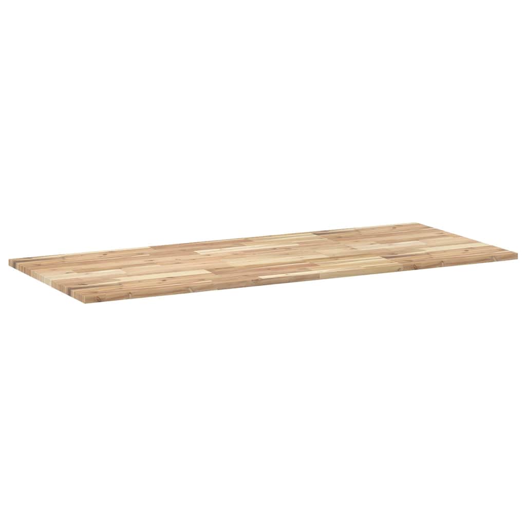 Ploča za radni stol neobrađena 140x60x2 cm od bagremovog drva