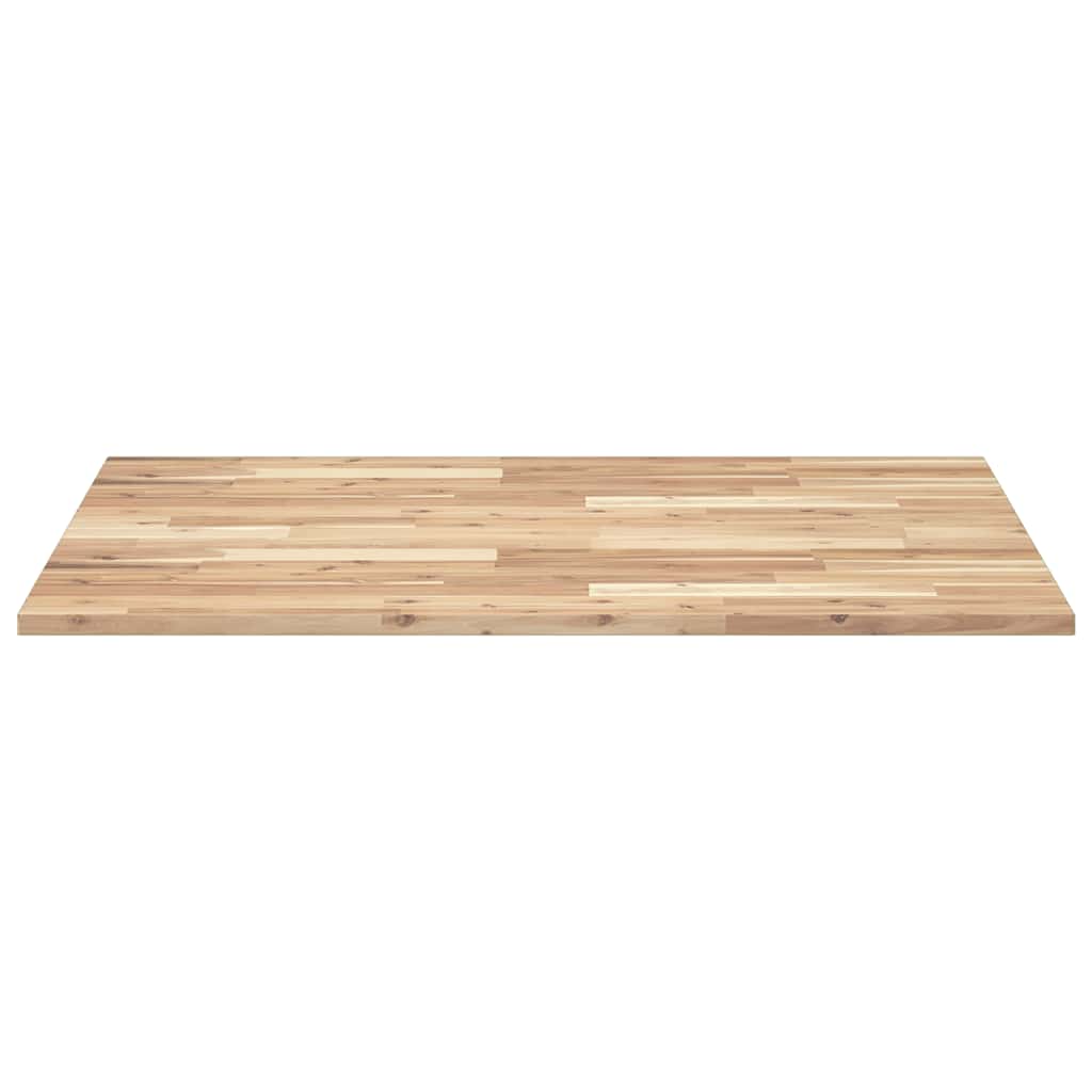 Ploča za radni stol neobrađena 100x80x2 cm od bagremovog drva