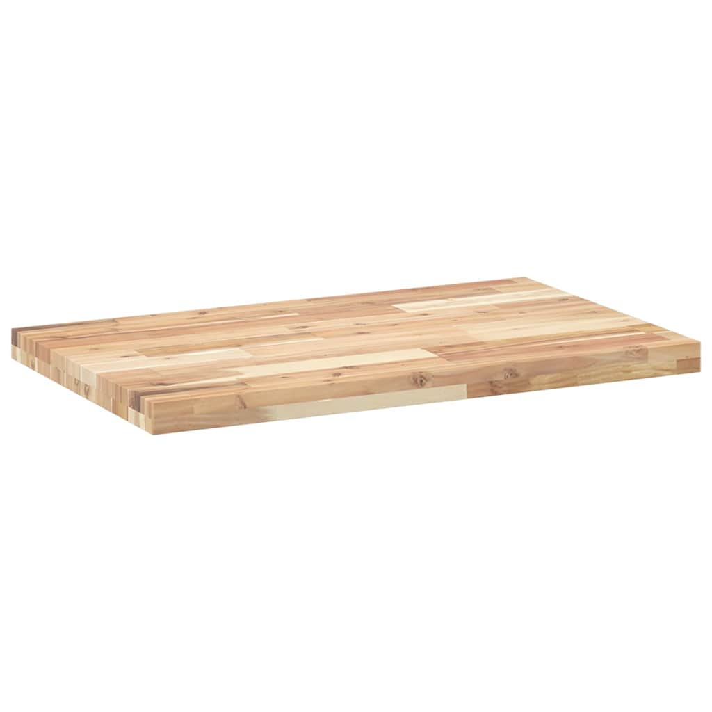 Ploča za radni stol neobrađena 60x50x4 cm od bagremovog drva