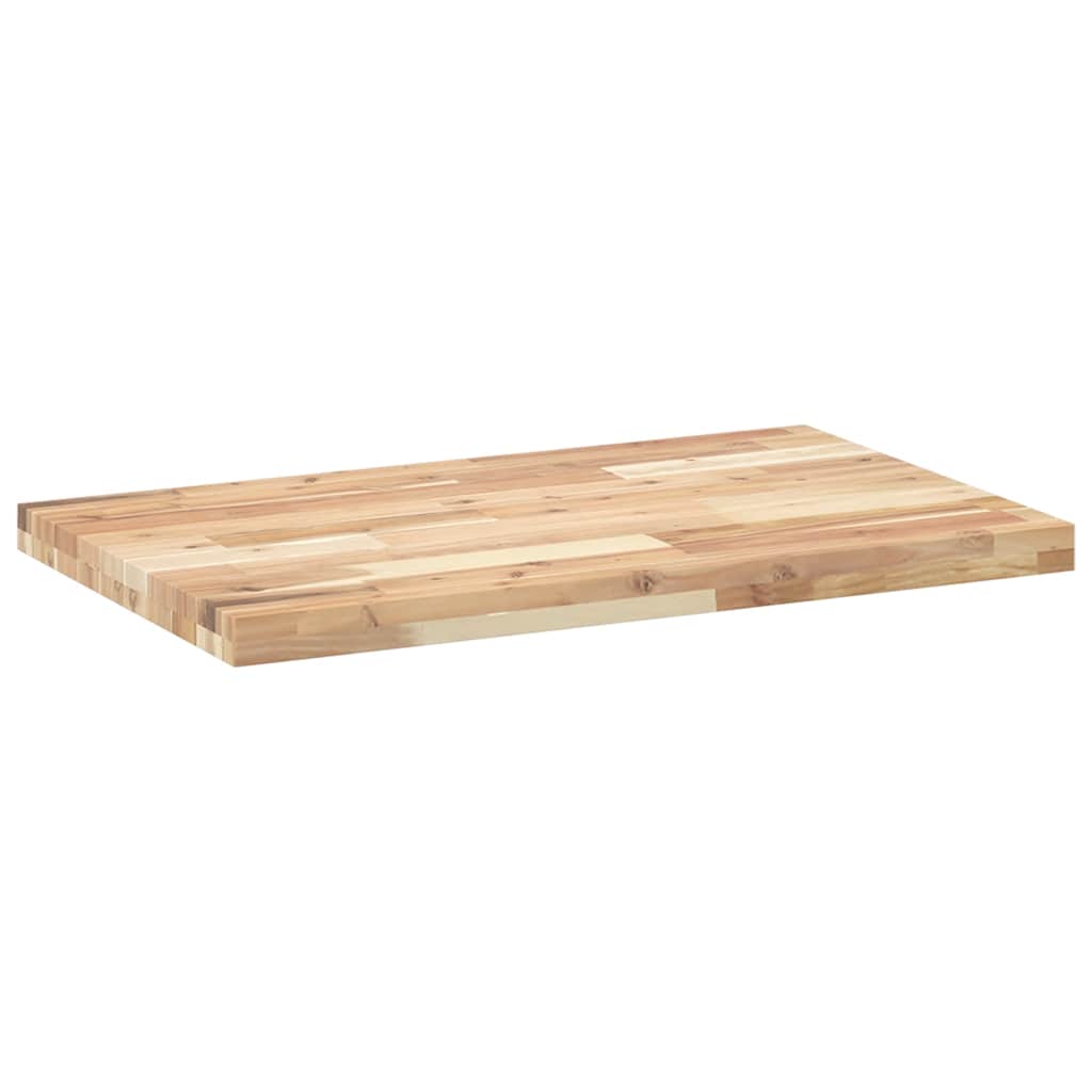 Ploča za radni stol neobrađena 100x50x4 cm od bagremovog drva