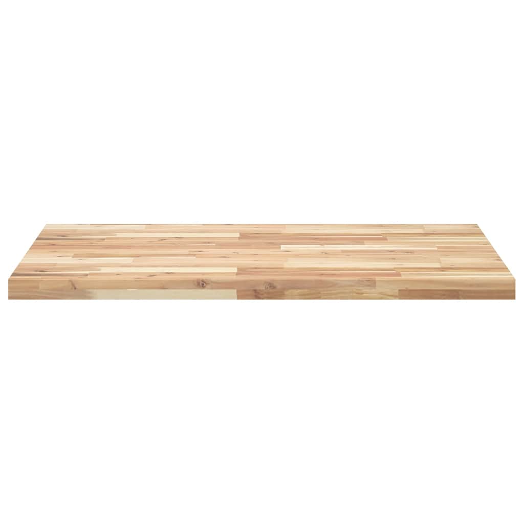 Ploča za radni stol neobrađena 100x70x4 cm od bagremovog drva