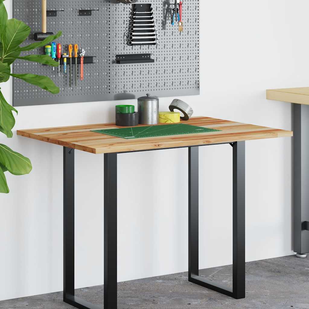 Ploča za radni stol s uljnim premazom 120x70x2 cm drvo bagrema