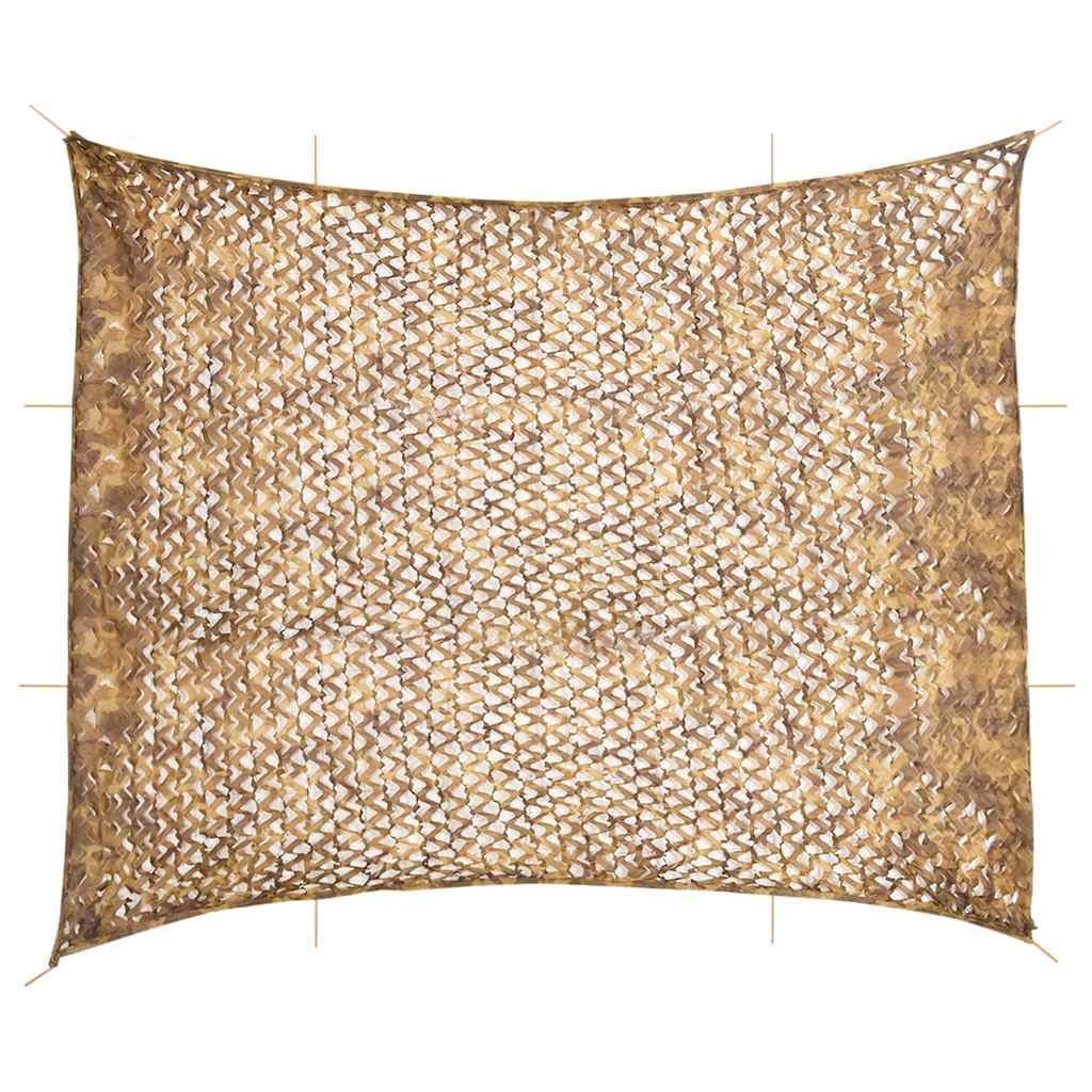 Kamuflažna mreža s torbom za pohranu 729 x 602 cm Pješčana
