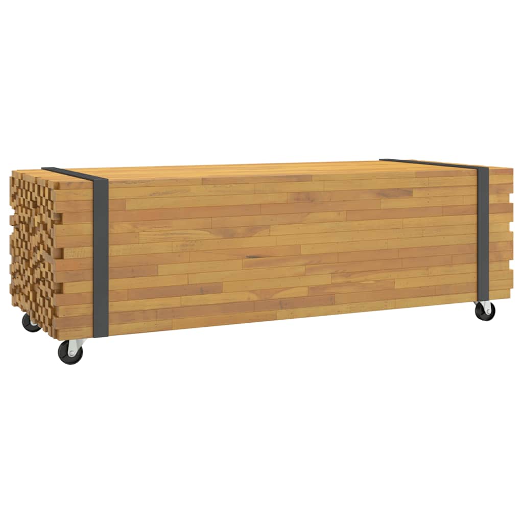 Stolić za kavu 110x45x35 cm od masivne tikovine