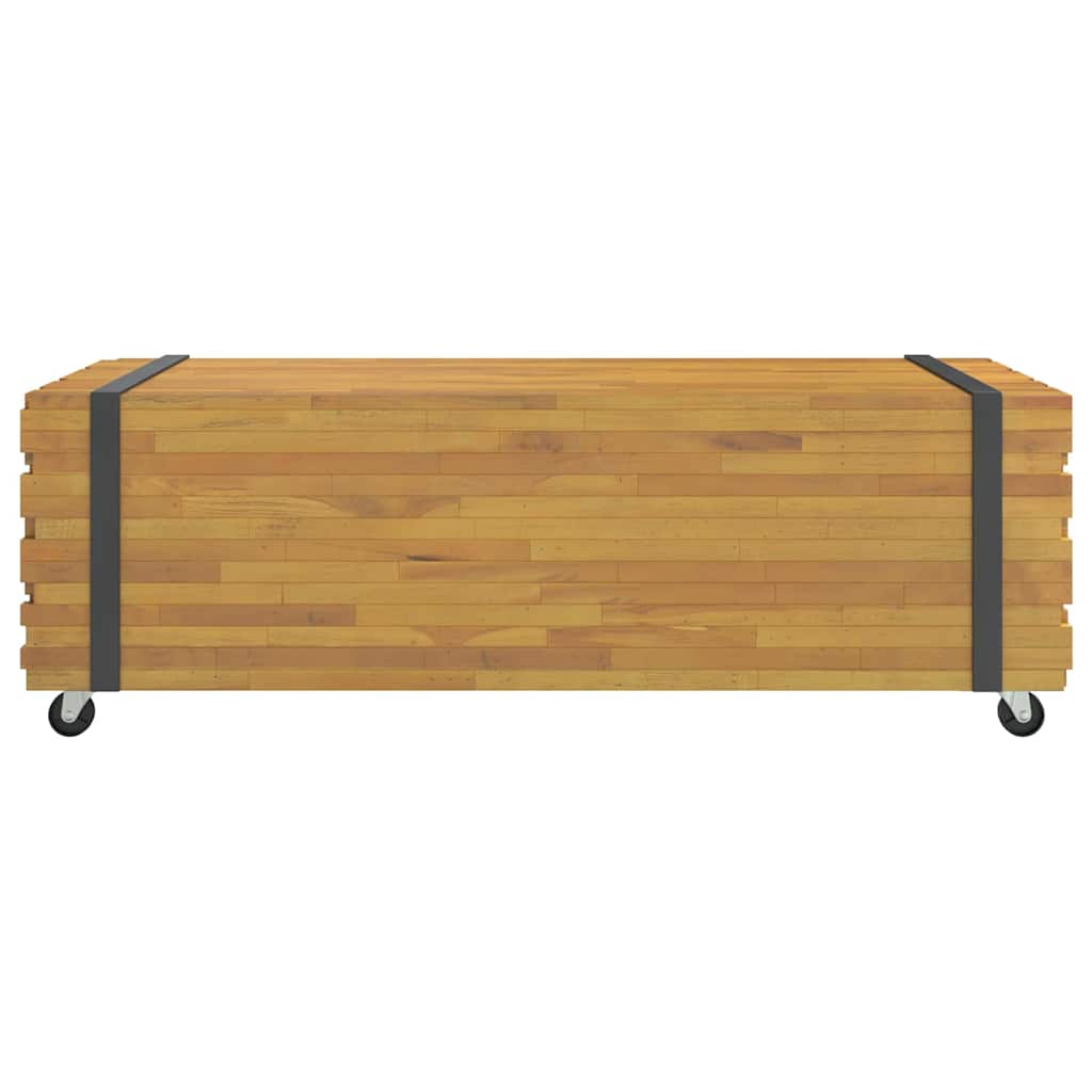 Stolić za kavu 110x45x35 cm od masivne tikovine