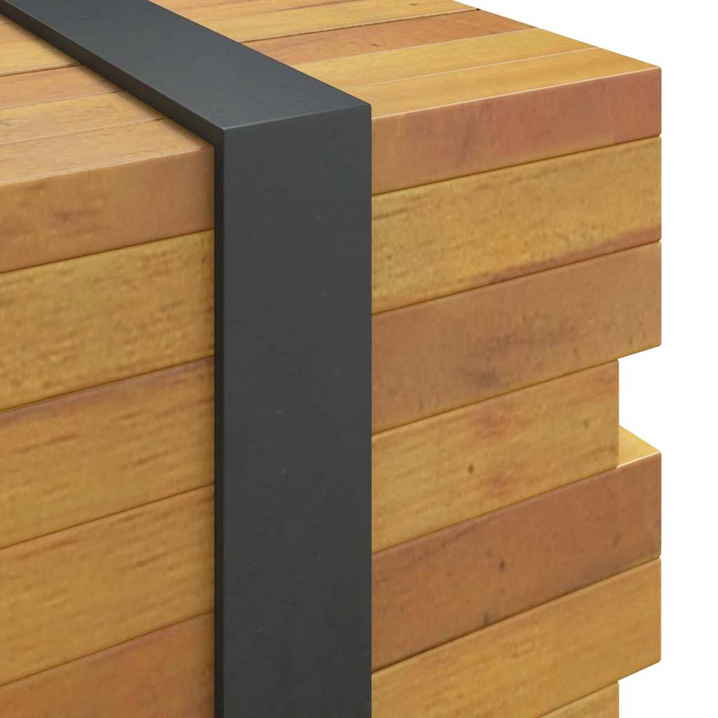TV stalak Smeđa 110 x 30 x 30 cm Čvrsto teak drvo
