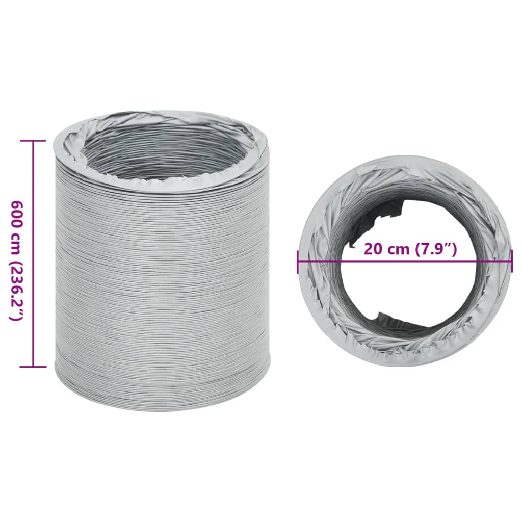 Ispusno crijevo PVC 6 m Ø20 cm