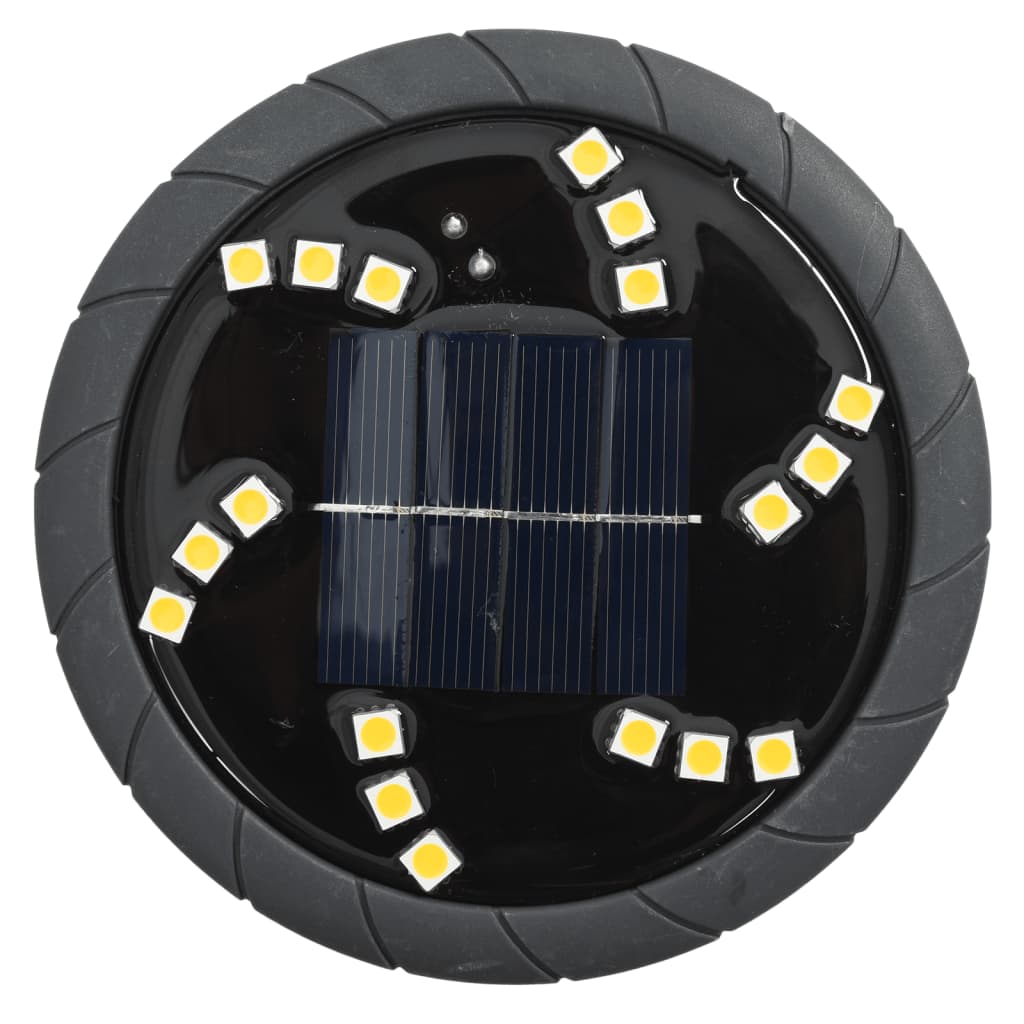 Solarna podna svjetla sa šiljcima za tlo 4 kom topla bijela