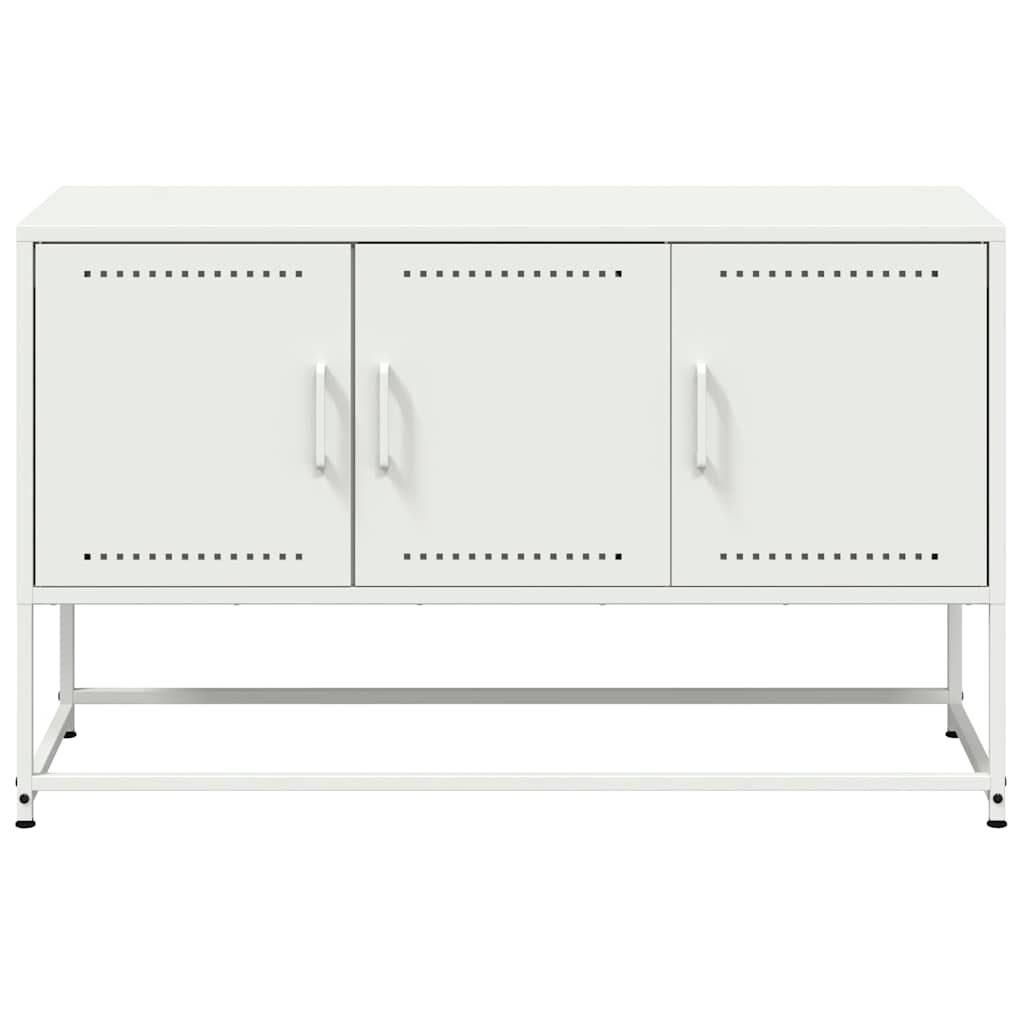 TV ormarić bijeli 100,5 x 39 x 60,5 cm čelični