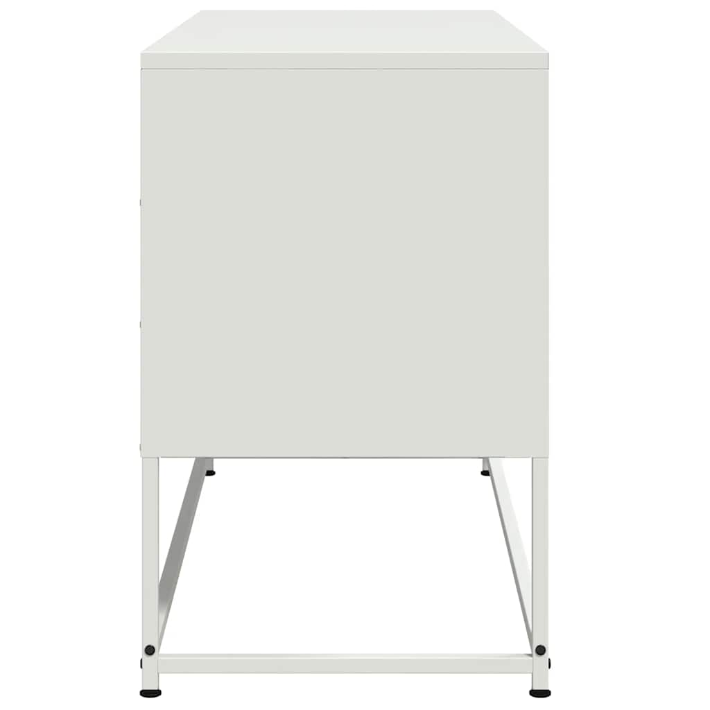 TV ormarić bijeli 100,5 x 39 x 60,5 cm čelični