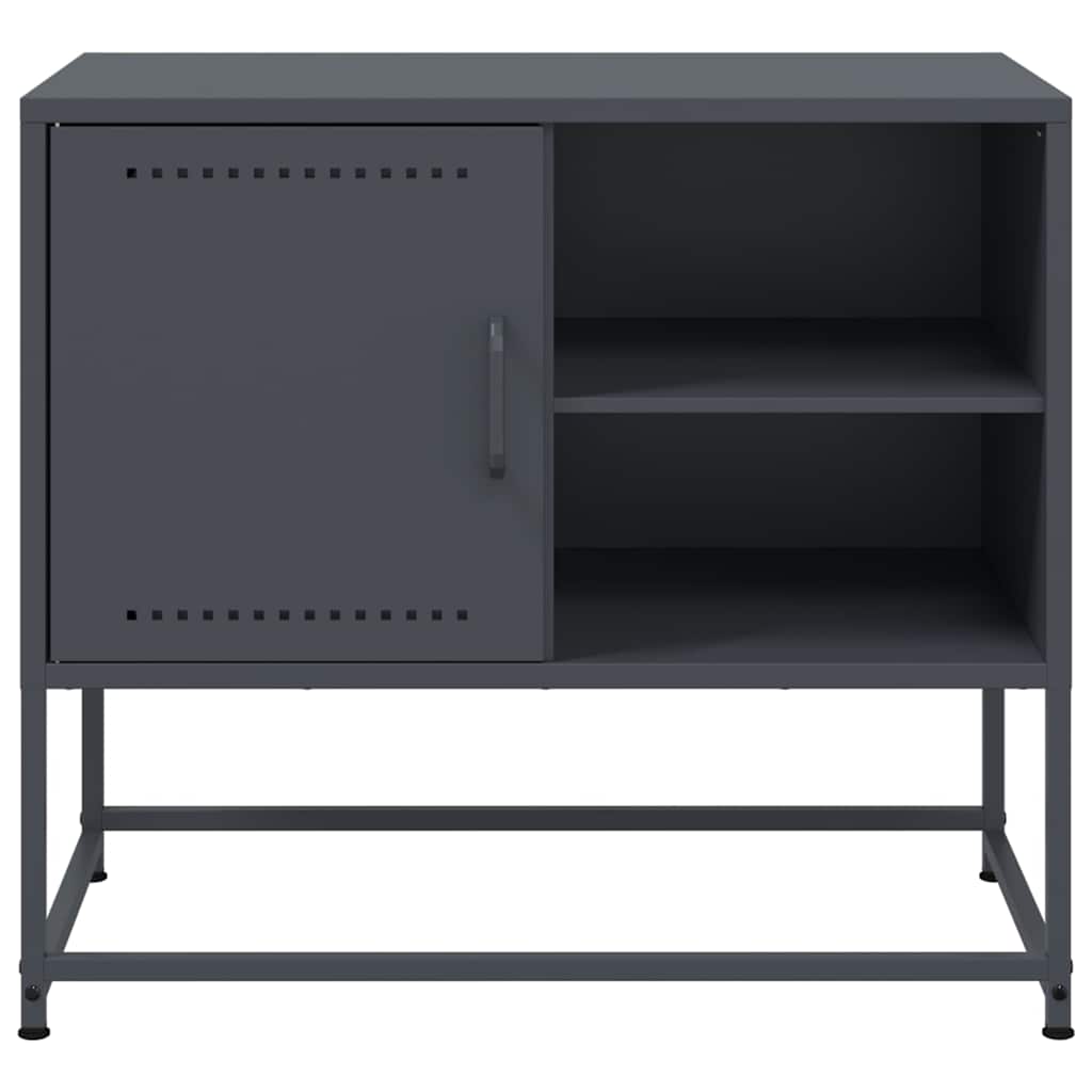 TV ormarić antracit 68x39x60,5 cm čelik