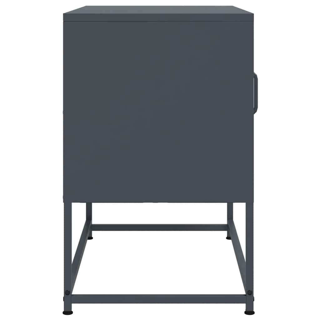 TV ormarić antracit 68x39x60,5 cm čelik