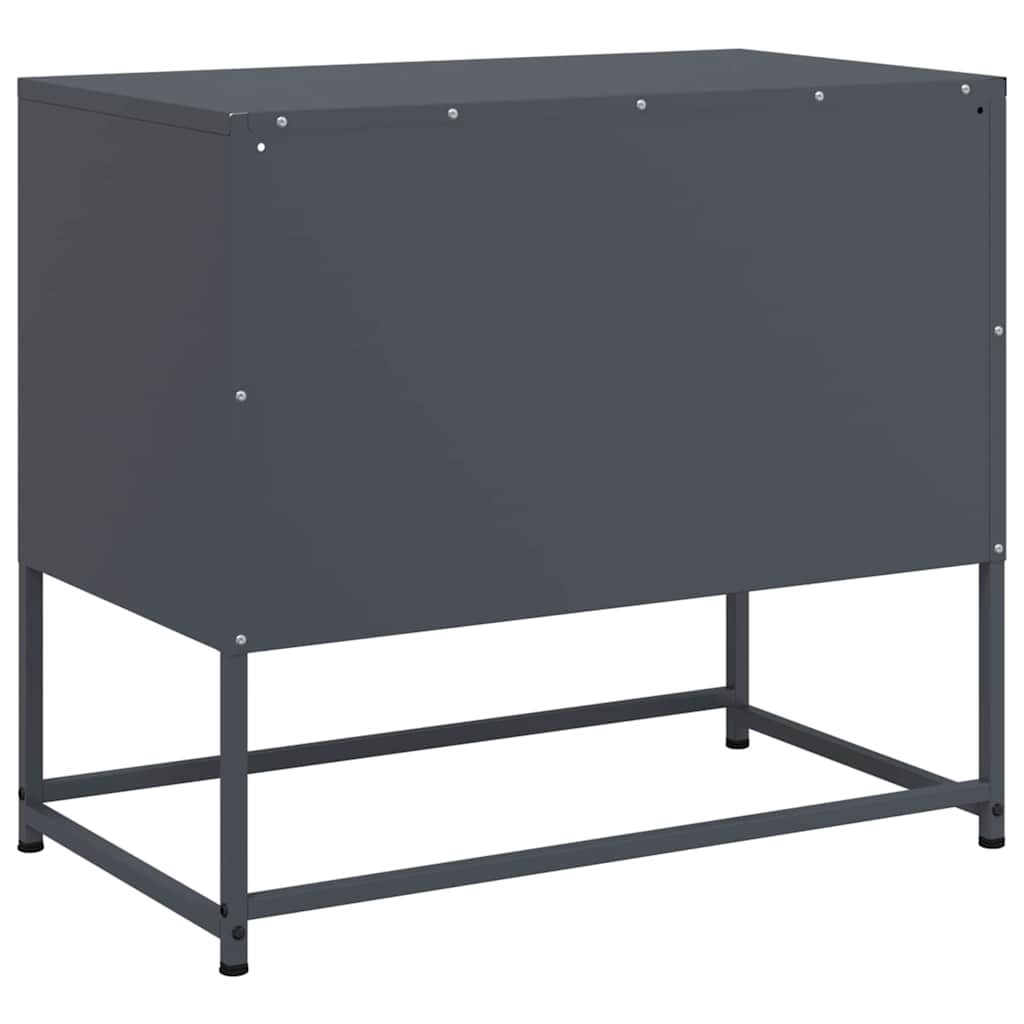 TV ormarić antracit 68x39x60,5 cm čelik