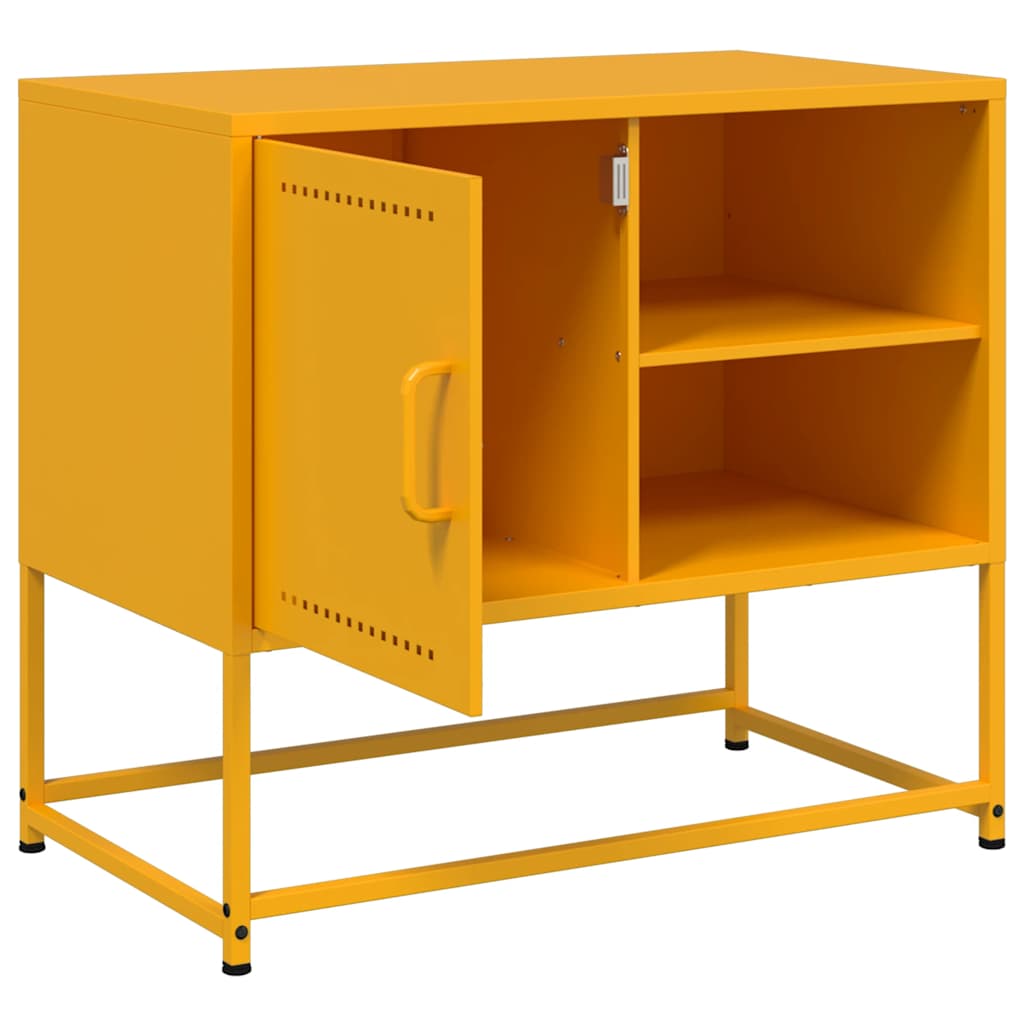 TV ormarić boja senfa 68x39x60,5 cm čelični